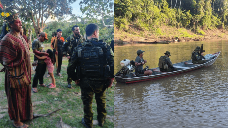 Operação de Segurança em Terra Indígena no Acre Após Invasão Armada