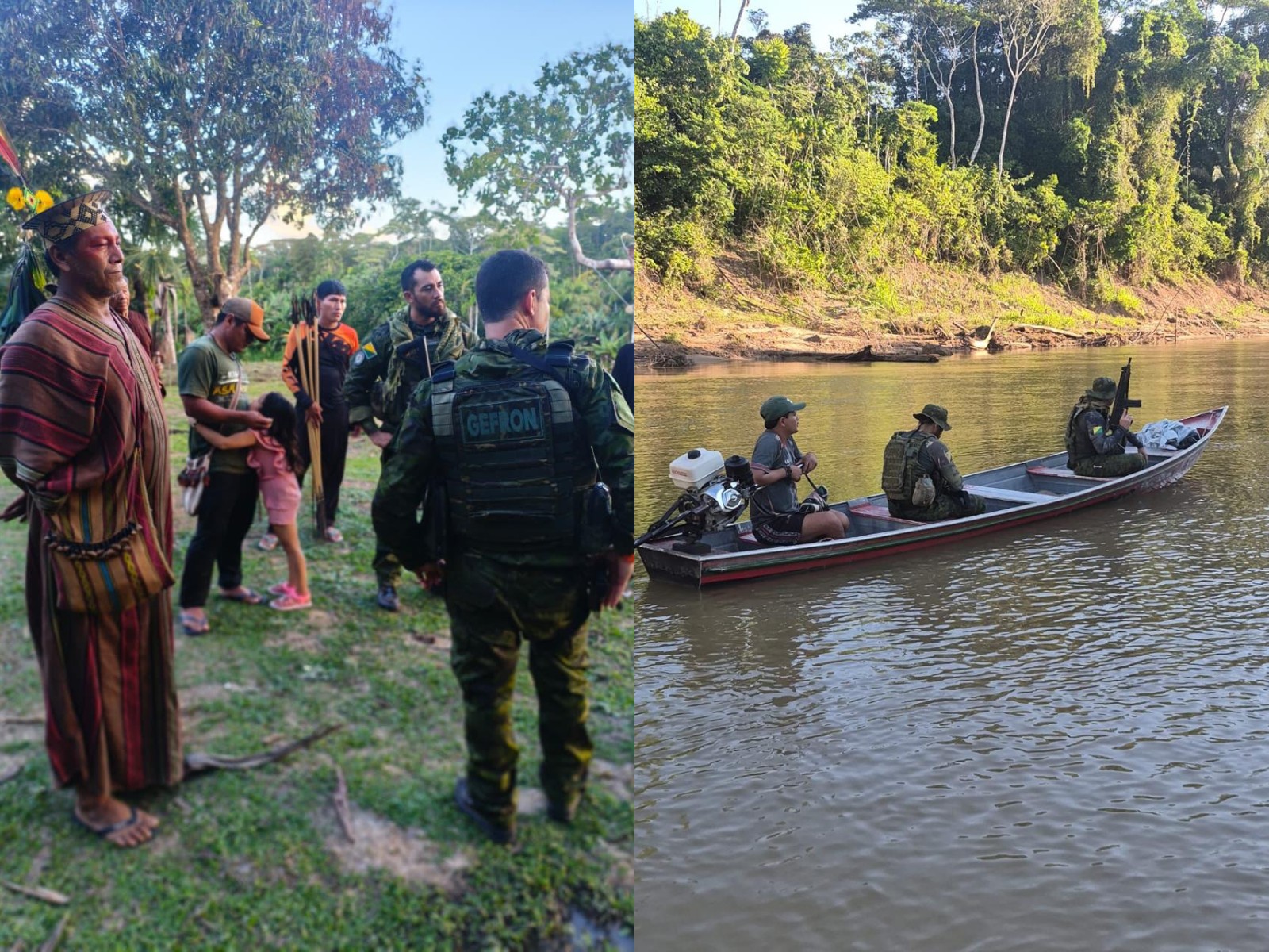 Operação de Segurança em Terra Indígena no Acre Após Invasão Armada