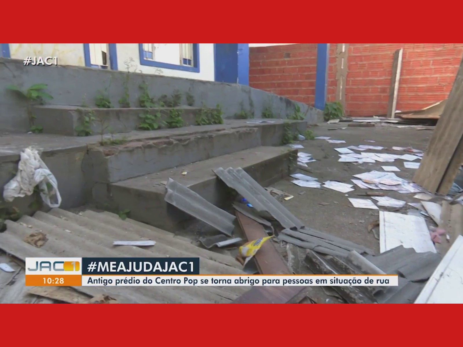 Prédio Abandonado do Centro POP em Rio Branco: Uma Realidade de Descaso e Necessidade