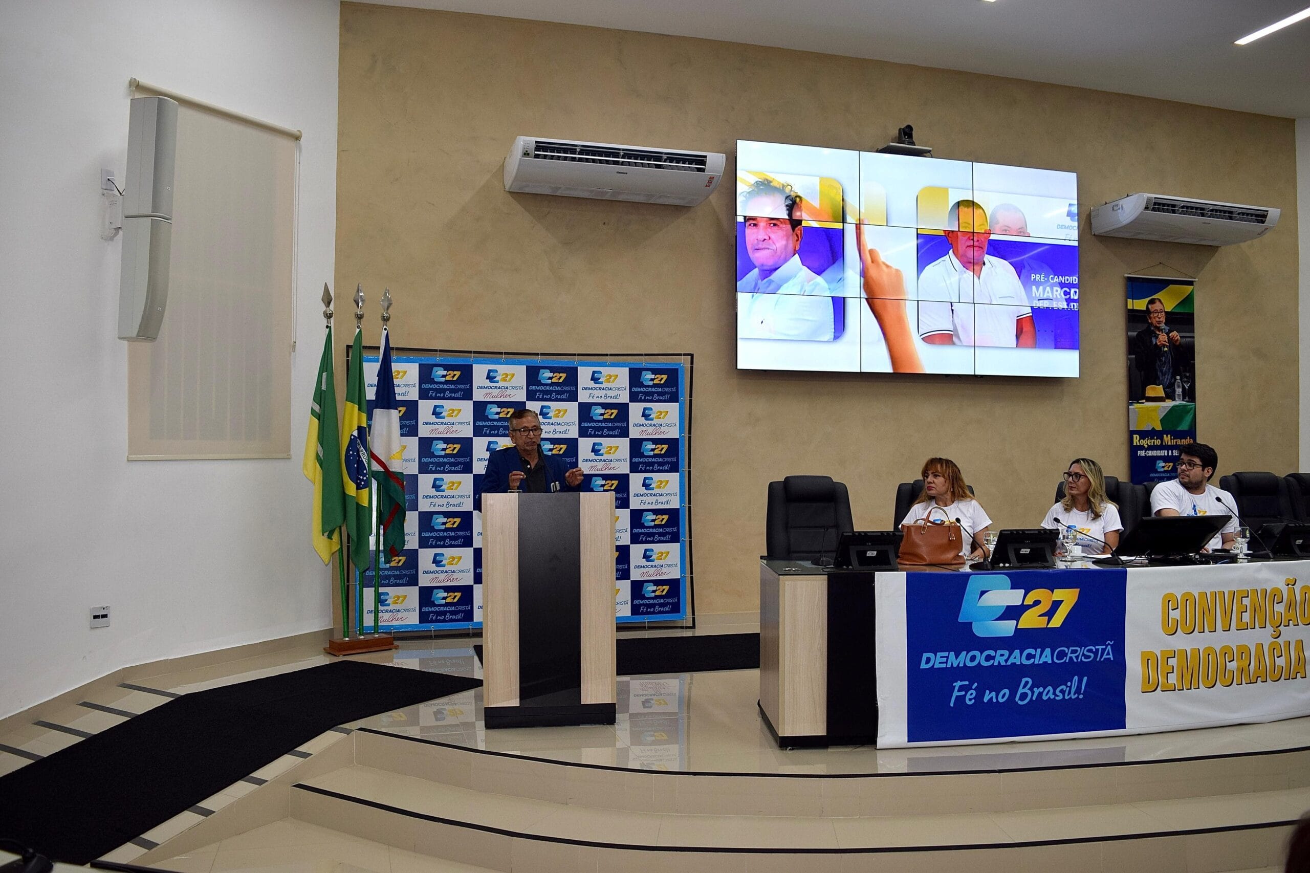 Democracia Cristã Indica Rogério Miranda como Candidato ao Senado por Roraima
