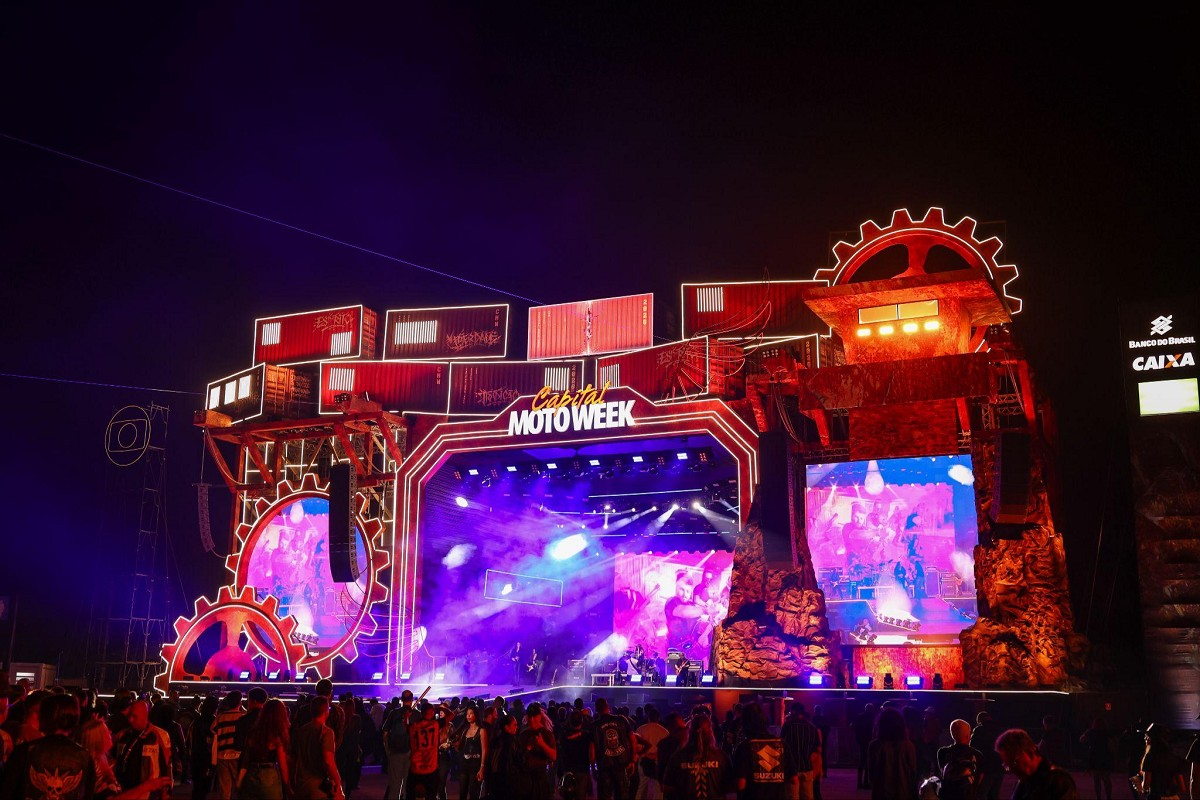 Capital Moto Week 2026: TV Liberal Inova com Transmissão do Festival de Rock e Motos