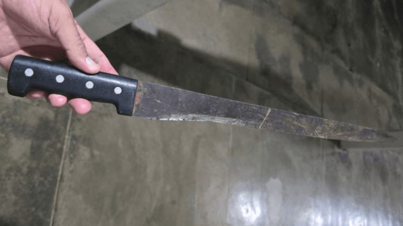 Jovem é Detido por Tentativa de Homicídio em Briga com Terçados em Normandia