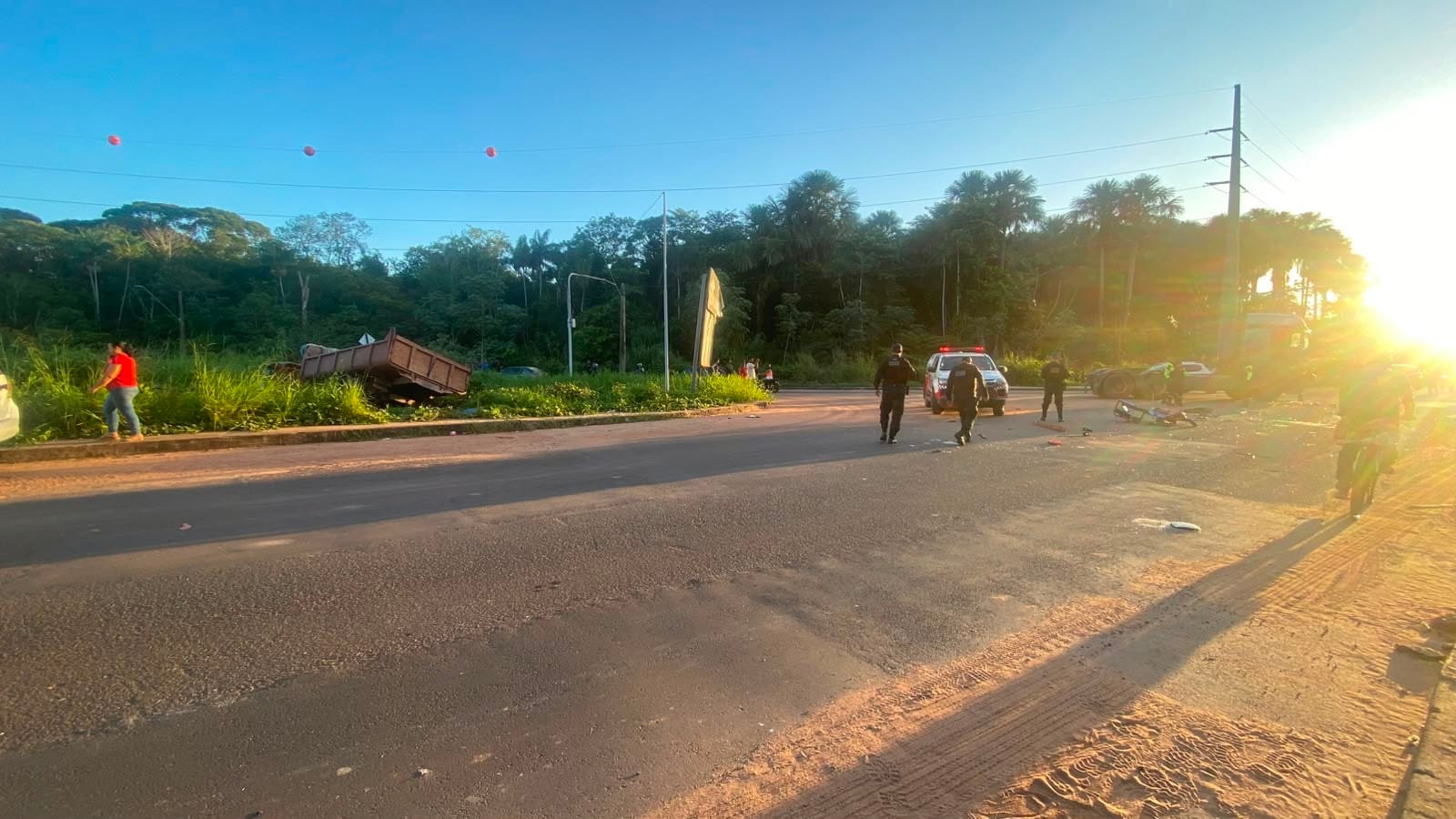 Acidente em Santarém Deixa Idoso Ferido Após Colisão com Caminhão
