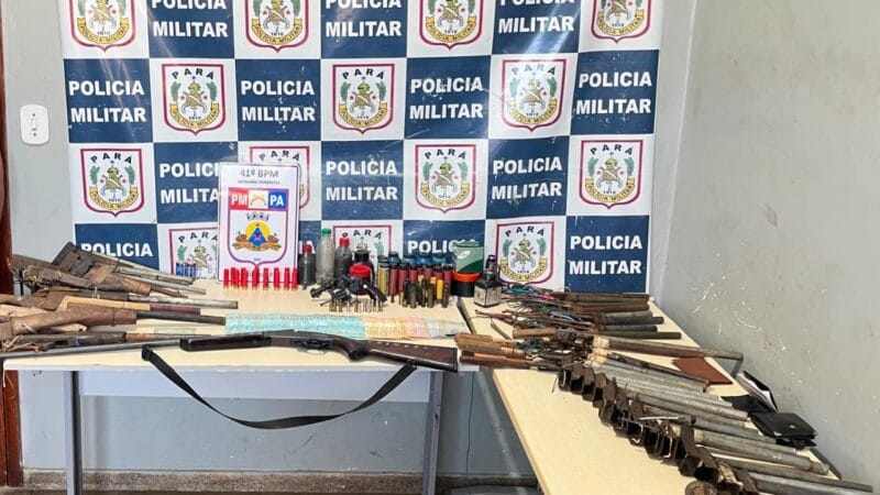 Operação Verão: Prisão de Homem com Arsenal de 35 Armas Artesanais em Oriximiná