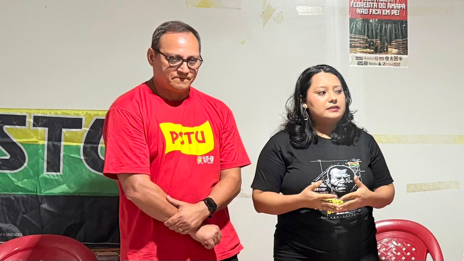 Carlos Cley é o Candidato do PSTU ao Governo do Amapá