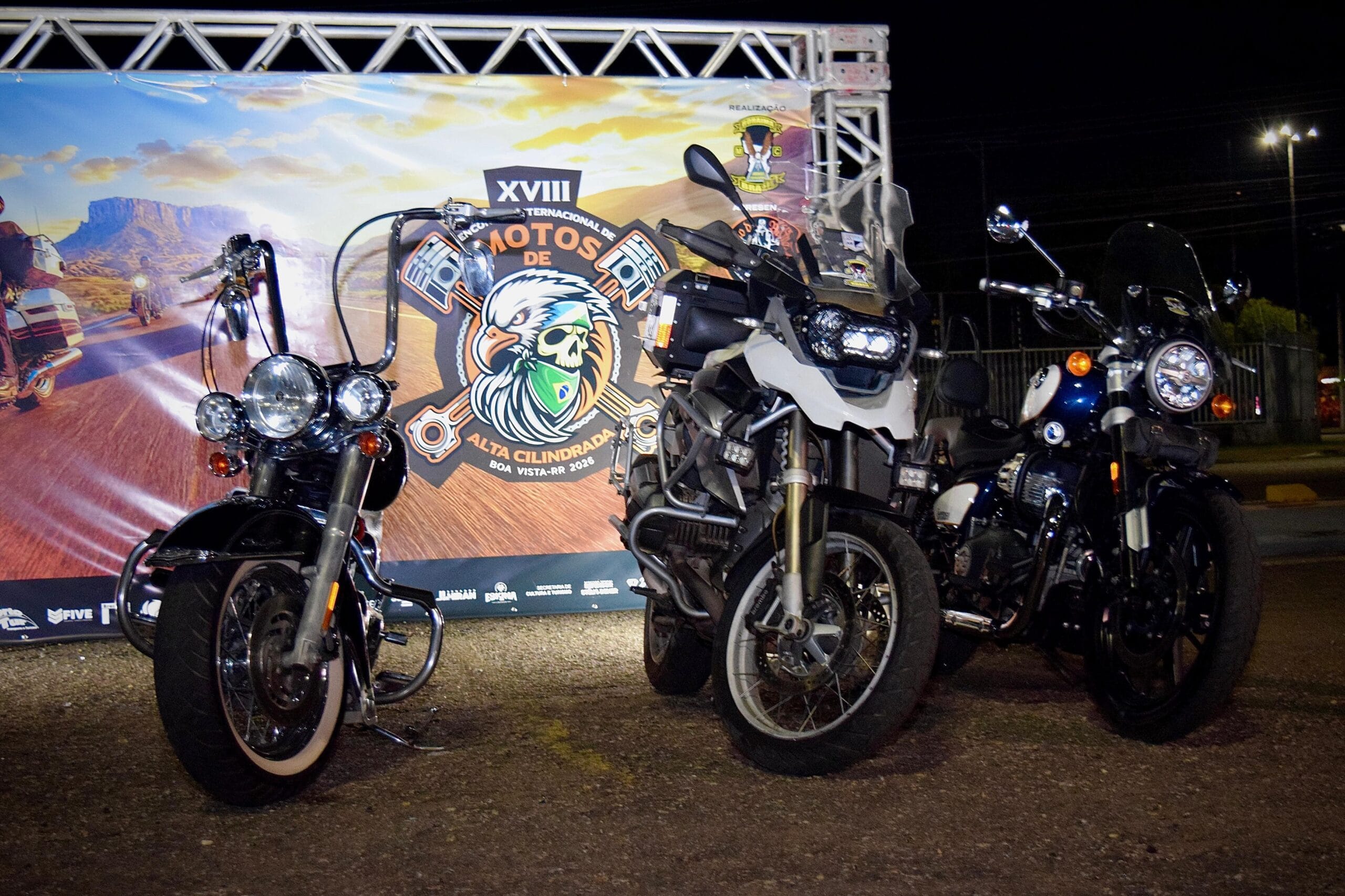 18º Encontro Internacional de Motos de Alta Cilindrada em Roraima: Um Festival de Rock e Solidariedade