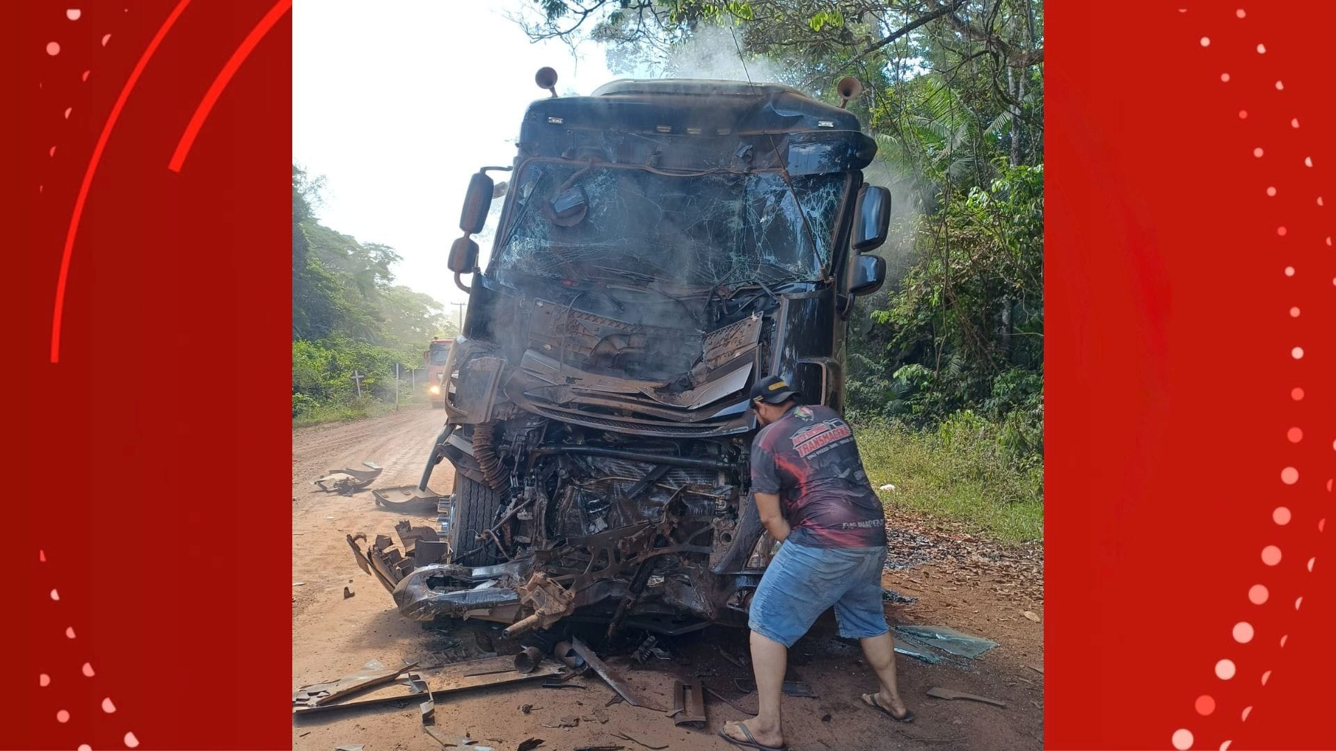 Colisão entre Carretas na BR-210 no Amapá: Acidente sem Feridos