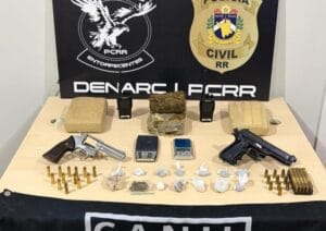 Operação Desarme: Trio Detido com Armas e Drogas em Boa Vista