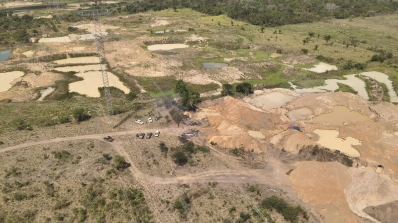 Ação Conjunta Combate Garimpo Ilegal em Canaã dos Carajás, Pará