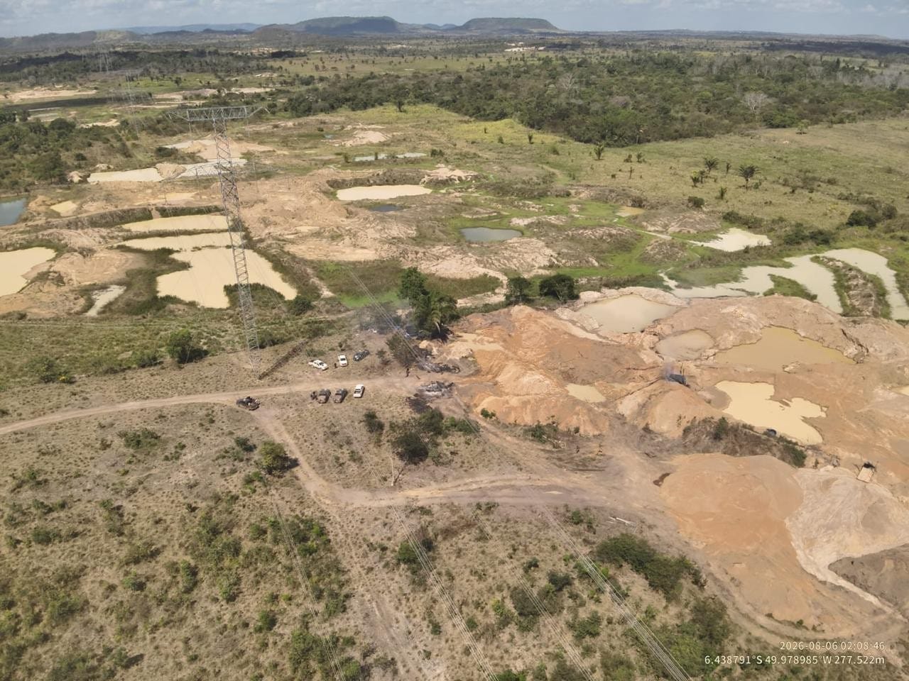 Ação Conjunta Combate Garimpo Ilegal em Canaã dos Carajás, Pará