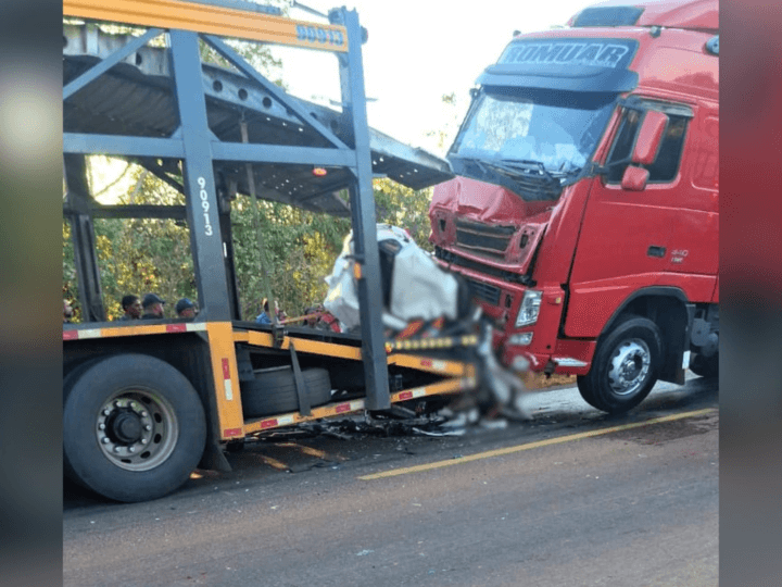 Tragédia na BR-153: Acidente Envolvendo Carretas Resulta em Duas Mortes