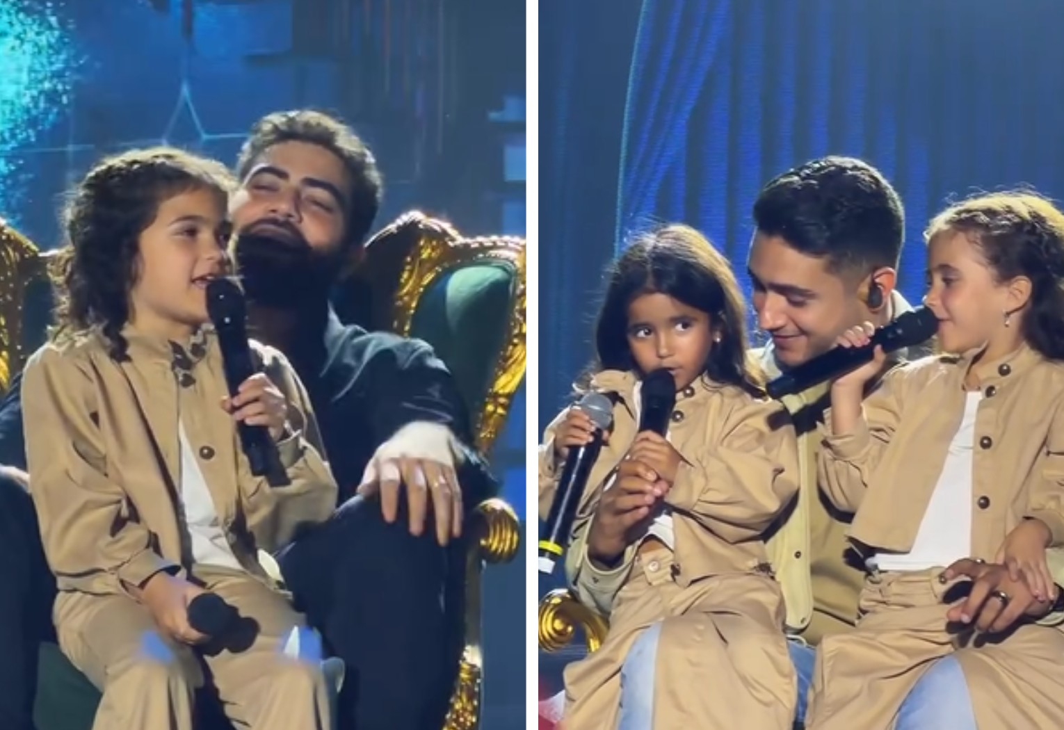 Filhas de Henrique e Juliano Encantam Público em Show com Dupla Sertaneja