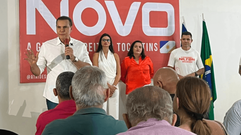 Ataídes Oliveira é Lançado como Candidato ao Governo do Tocantins pelo Partido Novo
