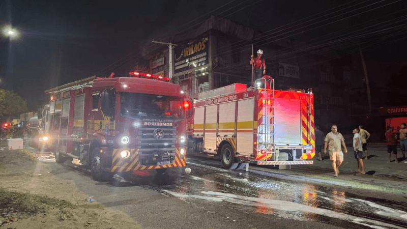 Incêndio em Loja de Materiais de Construção na Zona Norte de Manaus