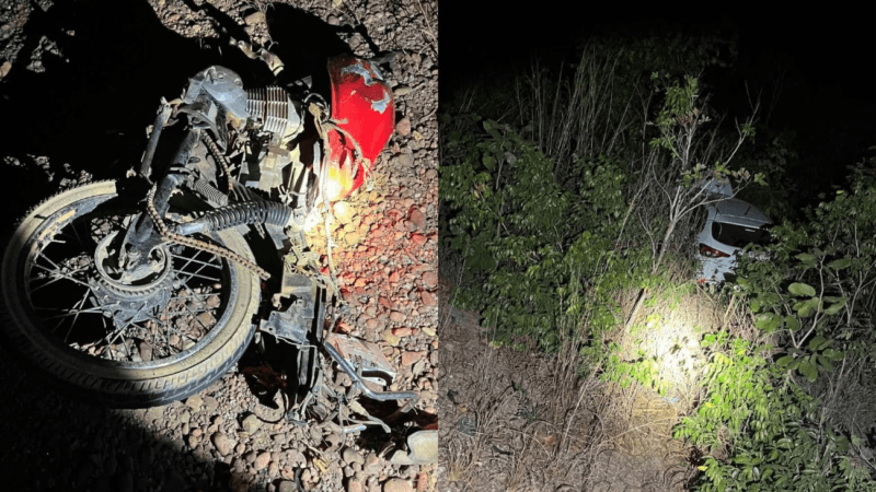 Tragédia na BR-242: Motociclista perde a vida em colisão na região de Peixe