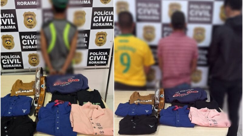Suspeito de Furto em Loja de Roupas é Identificado e Parte dos Produtos é Recuperada em Boa Vista