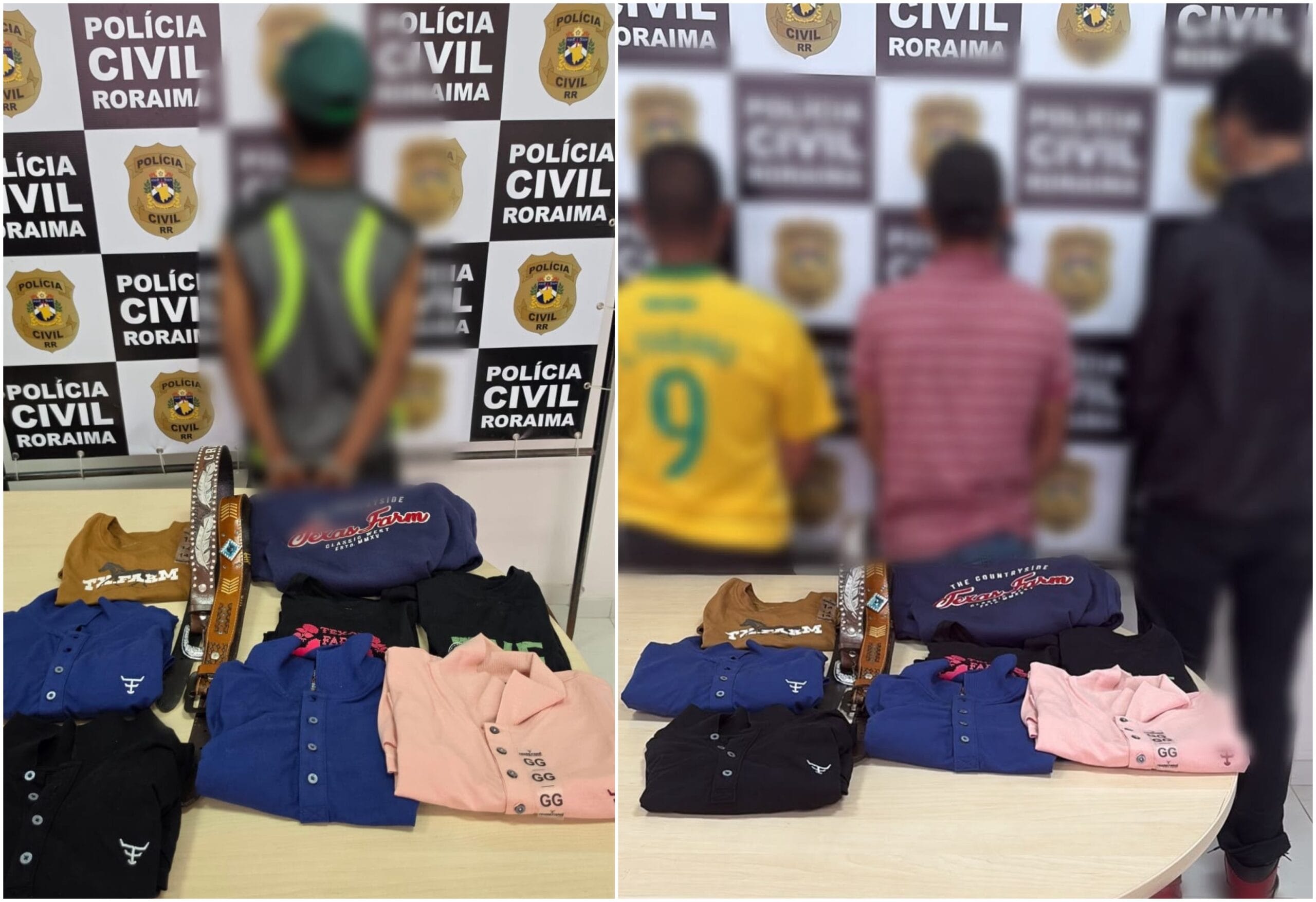 Suspeito de Furto em Loja de Roupas é Identificado e Parte dos Produtos é Recuperada em Boa Vista