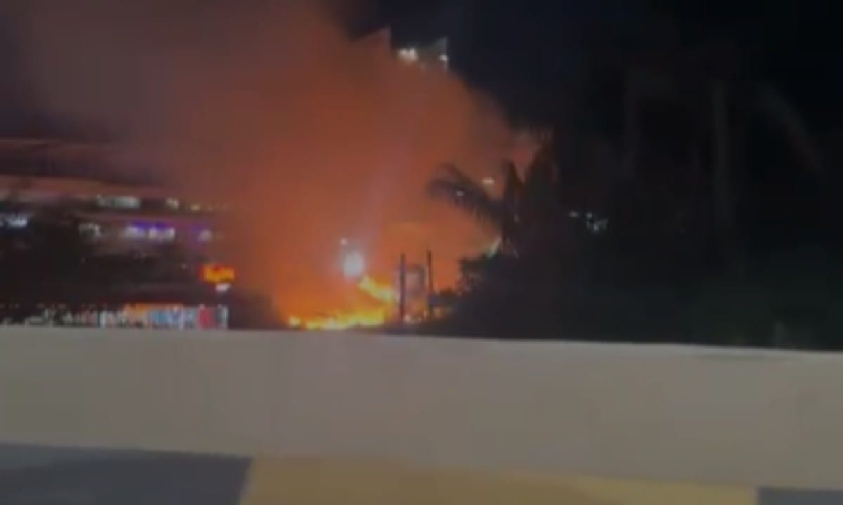 Incêndio de Grandes Proporções Mobiliza Corpo de Bombeiros em Manaus