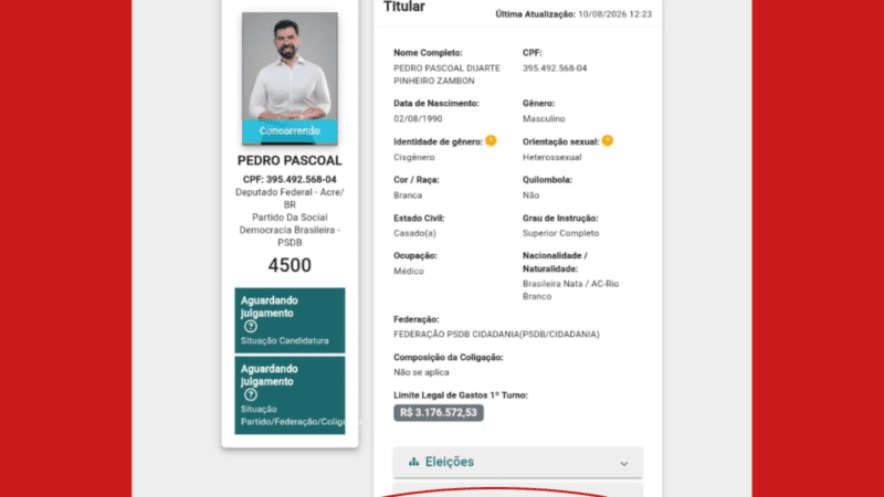 Erro de Declaração Eleitoral Exagera Patrimônio de Candidatos no Acre