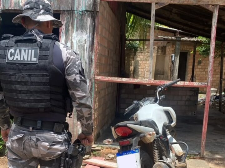 Polícia Recupera Motocicleta Roubada em Boa Vista