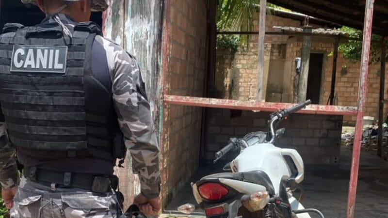 Polícia Recupera Motocicleta Roubada em Boa Vista