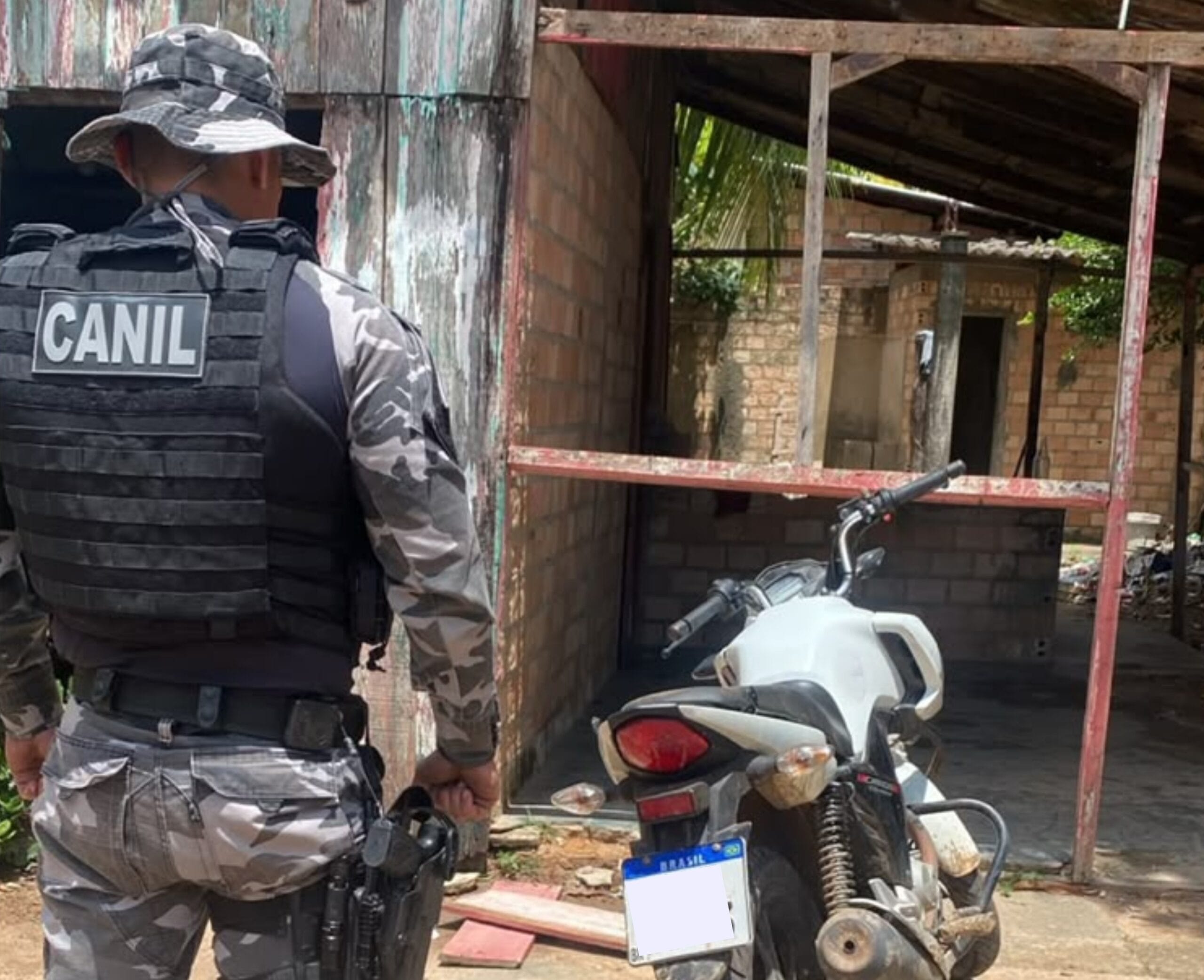 Polícia Recupera Motocicleta Roubada em Boa Vista