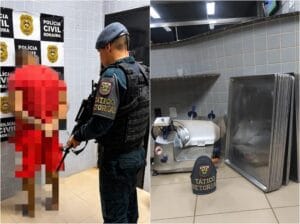 Vigilante Detido por Roubo e Venda de Equipamentos de Cozinha em Boa Vista