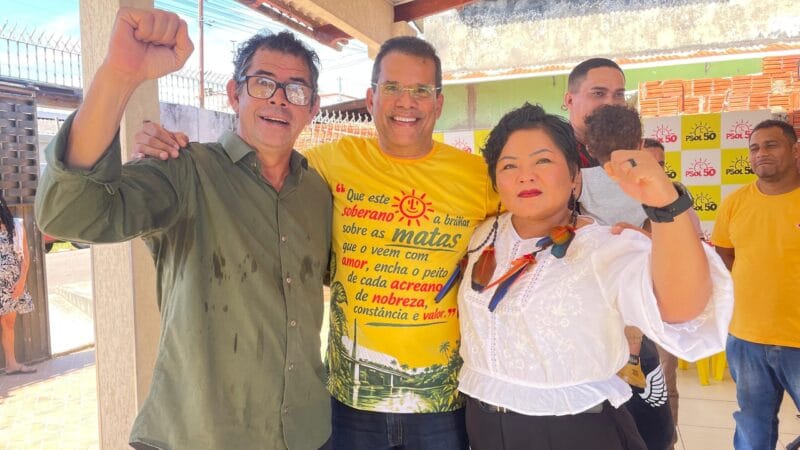 Inácio Moreira é lançado candidato ao Senado pelo PSOL no Acre