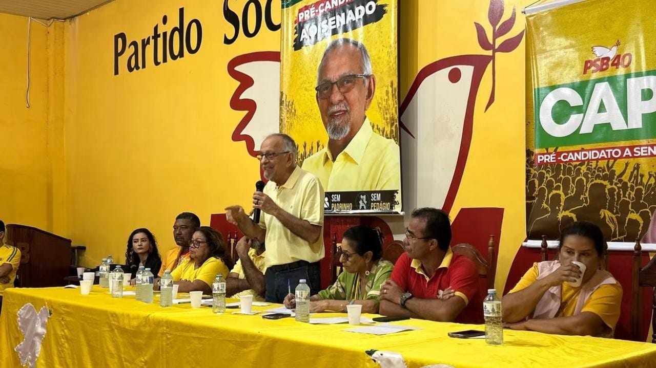 João Alberto Capiberibe é Lançado Candidato ao Senado pelo PSB no Amapá