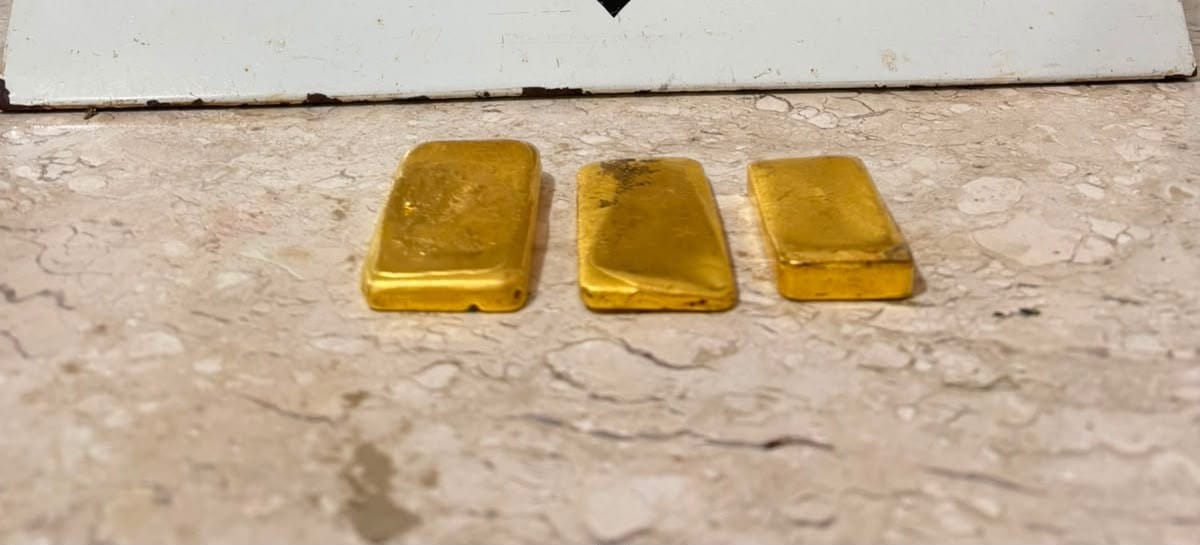 Homem preso com 1,2 kg de ouro em operação da Polícia Federal em Rondônia