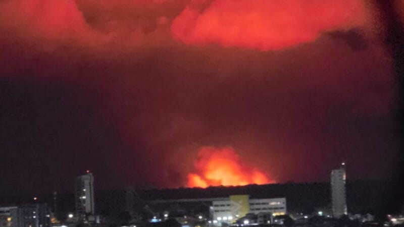 Céu Vermelho em Porto Velho: Entenda o Fenômeno Durante o Temporal
